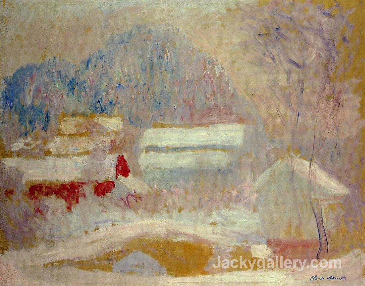 Norwegian Landscape, Sandviken by Claude Monet paintings reproduction